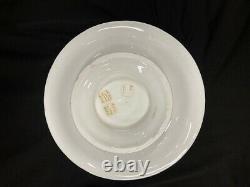 Royal Worcester set of 2 medium Pedestal Plates