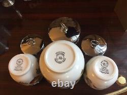 SET Of 31 MAXIME+2 King Size Royal Worcester Slippery TalePattern Egg Coddlers