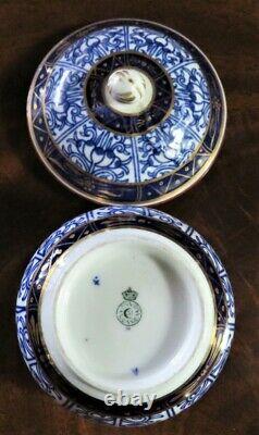 STUNNING 1877 RARE ROYAL WORCESTER ROYAL LILY TEA SET With TRAY EXCELLENT COND
