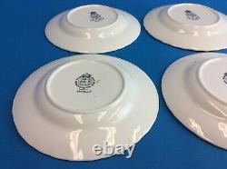 Set 6 Royal Worcester Fine Bone China Lavinia England Small Plates Bread Butter