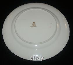Set Of 12 Royal Worcester Fine Bone China Cromwell Pattern Dinner Plates