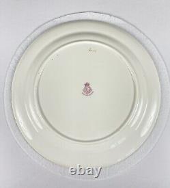 Set Of 18 Royal Worcester Cabinet Fruit Dessert Plates Gold Gilded and Green