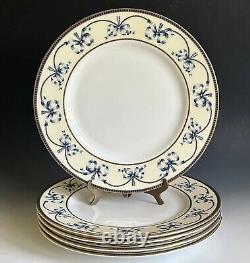 Set Of 5 Royal Worcester Fine Bone China Brighton Dinner Plates Made In England