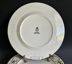 Set Of 5 Royal Worcester Fine Bone China Brighton Dinner Plates Made In England