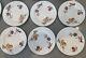 Set Of 6 Royal Worcester Evesham Vale 8 1/4 Salad / Dessert Plate