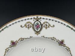 Set of (11) Royal Worcester DAPHNE 9 Luncheon Plates, Pattern 2231, Year 1923