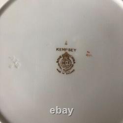 Set of 12 Vintage Royal Worcester Kempsey Dinner Plates