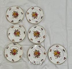 Set of 15 Royal Worcester DELECTA Fruit Dinner Plates and Salad Plates, England