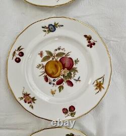 Set of 15 Royal Worcester DELECTA Fruit Dinner Plates and Salad Plates, England