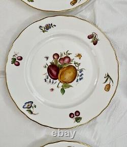 Set of 15 Royal Worcester DELECTA Fruit Dinner Plates and Salad Plates, England