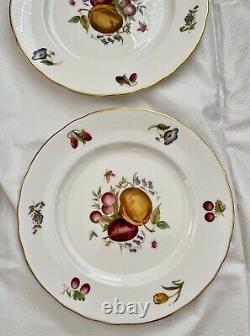 Set of 15 Royal Worcester DELECTA Fruit Dinner Plates and Salad Plates, England