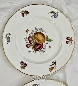 Set of 15 Royal Worcester DELECTA Fruit Dinner Plates and Salad Plates, England