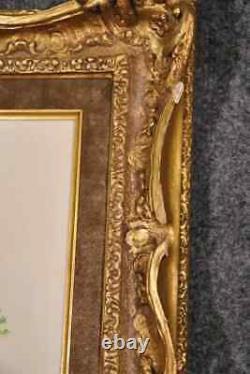 Set of 4 Royal Worcester Porcelain Framed Plaques of Birds