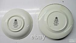 Set of 6 6 5 Plates and 1 Bowl Royal Worcester Embassy Gold Encrusted