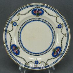 Set of 6 Royal Worcester Crown Ware Cameo Pattern 8 Inch Earthenware Plates