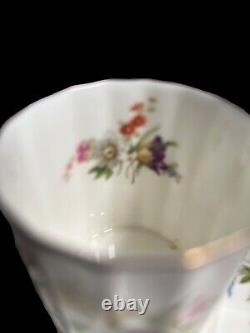 Set of 6 VTG Demitasse Espresso Cups & Saucers Royal Worcester Englush Bone Chin