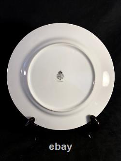 Set of 8! Royal Worcester Herbs Dinner Plates-Butterfly Rosemary-10 in. VGUC