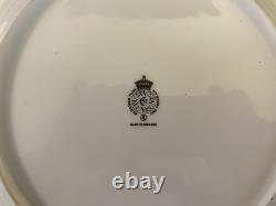 Set of 8! Royal Worcester Herbs Dinner Plates-Butterfly Rosemary-10 in. VGUC