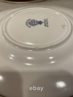 Set of 9 1926 Blue & Gold ROYAL WORCESTER Bread/Butter Plates 6, RARE