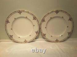 Set of Eight Royal Worcester C990/2 Dinner Plates ca1915