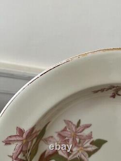 Set12 Royal Worcester 9.75 Gilded Plates Soup Bowls for Ovington Bros, c. 1885