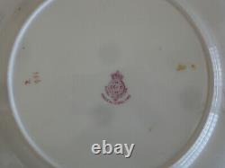 Stunning Set of 5 Royal Worcester Hand Painted Artist Signed Plates