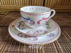 TEA FOR 2 2 Sets Disney Cup of Cups Tea Luncheon Set Royal Worcester England