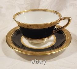 Ten 6 Piece Place Settings Of Royal Worcester Fine Bone China & Bowls Diana Blue