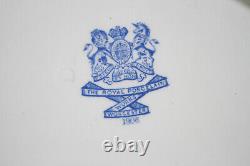 The Royal Porcelaine Works Worcester Edward VII 2 plates dishes 1905 1906