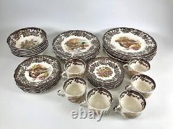 The Royal Worcester Group'Palissy' Game Series 36 Piece Dinner Set Ceramic