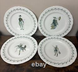 The Savoy Hotel London Gilbert and Sullivan Royal Worcester Dinner Plate Set