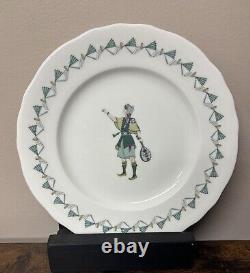 The Savoy Hotel London Gilbert and Sullivan Royal Worcester Dinner Plate Set