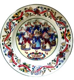 The Twelve Days Of Christmas Salad Plates Set of 12 Vintage Royal Worcester