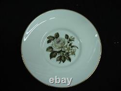 Vintage 1958-61 Royal Worcester White Rose Tourquay Bone China Set Oriig. Box