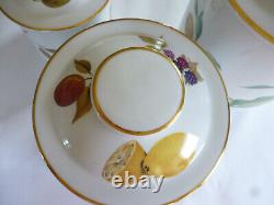 Vintage 1961 Royal Worcester Evesham Gold Porcelain Canister Set of 3. Excellent