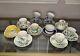 Vintage Royal Albert/ Worcester & Spode, Demitasse Cups & Saucers, Set of 12