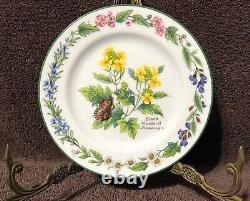 Vintage Royal Worcester 5 Piece Place Setting Herbs Theme A+