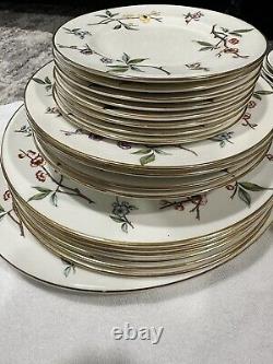 Vintage Royal Worcester Blossom Time (31 Pieces) Made in England