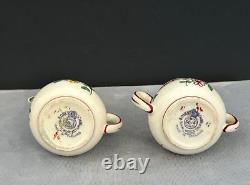 Vintage Royal Worcester Child's Tea Set Teapot Creamer Sugar Bowl