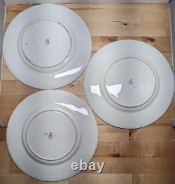 Vintage Royal Worcester DONCASTER Dinner Plates- Set of 3