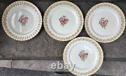 Vintage Royal Worcester Dinner Plates. CROMWELL Set Of 4. England