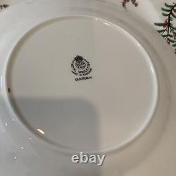 Vintage Royal Worcester Dunrobin Dinnerware For 12, 60 Pcs. England Bone China