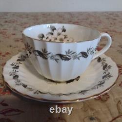 Vintage Royal Worcester Engadine Tea Set With Luncheon Plates