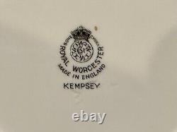 Vintage Royal Worcester KEMPSEY Porcelain Set of 10 Bread & Butter Plates