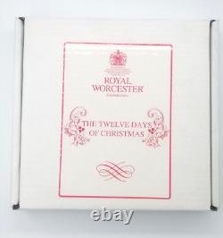 Vintage Royal Worcester The Twelve Days Of Christmas Salad Plate Set of 12