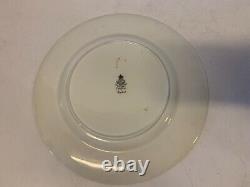 Vintage Set of 4 Royal Worcester Canopic Porcelain Dinner Plates