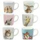 Wrendale Designs Large mugs SET OF 6 Hare Fox Owls Mouse Giraffe Bunny Rabbit